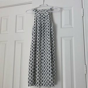 J. CREW White Ivory Circle Neck Shift Dress Size 0